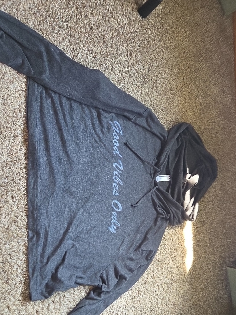 American Apparel Charcoal Gray Tri-Blend Tee